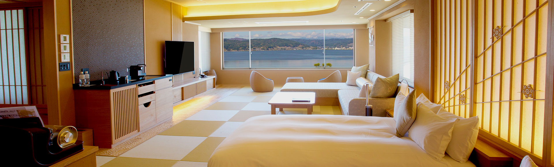 半露天風呂付プレミアムスイート