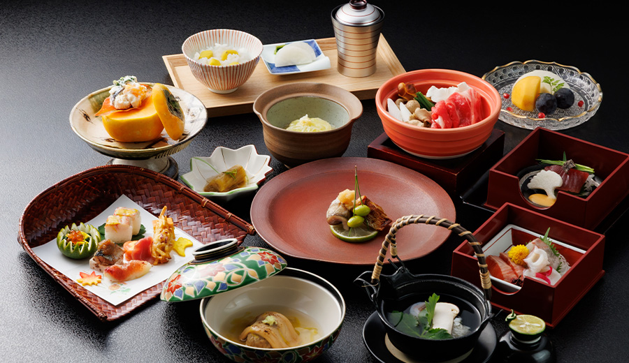 季節の会席料理