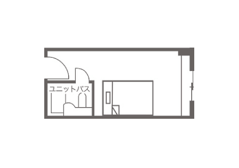 間取り図 - シングルルーム -